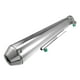 thumbnail image 1 of Tubo de escape de motocicleta Unique Bargains 1,42'' entrada silenciador Tono cromado de Acero inoxidable, 1 of 7