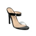thumbnail image 1 of New Women Mackin J 213-62 Patent PU Perspex Double Band Stiletto Sandal, 1 of 6