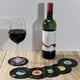thumbnail image 4 of Juego de Posavasos Creativos para Bebidas, 6 Posavasos con CD Vintage, para Amantes de la MúSica, Regalos de Anfitriona de InauguracióN de la Casa, Estilo 2, 4 of 5