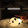 thumbnail image 5 of SHAR 1pc Cute Panda Night Light - 7 Colors, Silicone Touch, Rechargeable LED, 5 of 5