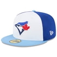 thumbnail image 3 of Men's New Era  White/Powder Blue Toronto Blue Jays 2025 Spring Training 59FIFTY Fitted Hat, 3 of 6