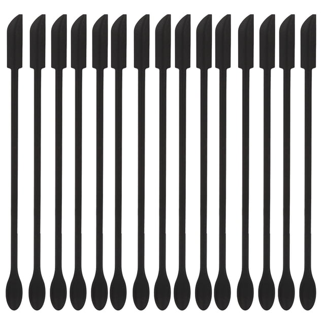 Mini Spatule, 15pcs Spatule de Maquillage Double Spatule Spatule de Beauté Haute Capacité