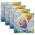 thumbnail image 5 of Satin Native Fab Cotton Dinner Napkin Colorful Ascent Reusable, 5 of 8