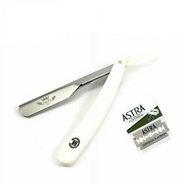 NEW Barber Salon Beard Cut Throat Straight Shaving Razor Plus 5 Astra Blade Free