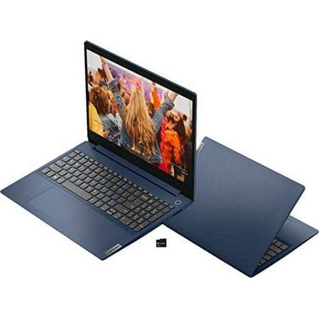 Lenovo Newest IdeaPad 3 15.6" HD Touch Screen Laptop, Intel Dual-Core i3-10110U, 8GB DDR4 RAM 256GB PCIe SSD, Webcam WiFi 5 HDMI Bluetooth Windows 10S, Abyss Blue, Goldoxis SD Card