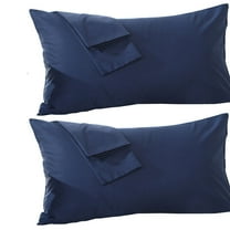 PiccoCasa 2 Pack Body Pillowcases Egyptian Cotton Pillowcases for Body Pillow, 20"x48", Royal Blue