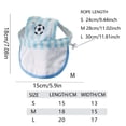 thumbnail image 3 of Patch Hat Cap Sun Visor | Adjustable Neck Strap With Ear Holes | Sports | Biggest Fan | Game Day |, 3 of 9
