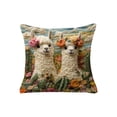 thumbnail image 1 of Cubiertas de Almohada de Navidad Al Aire Libre 45x45cm Imitación Alpacas Animal Print, Material de Rebaño Suave para el Sofá Sala de Estar Y Decoración de Otoño, Cremallera Invisible, 1 of 6