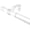 white, variant on Adjustable Curtain Rod 66-95" in Length, 3/4-inch Black Curtain Pole for Windows, Versatile Drapery Rods Easy to Install in Any Room & Outdoor Patio