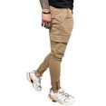 thumbnail image 3 of LilyLLL Men's Combat Cargo Pants Taper Leg Casaul Work Trousers, 3 of 5