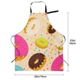 thumbnail image 6 of Goofa Donuts Printed Waterproof Apron 33" Chef Aprons for Men Heavy Duty Chemical Work Apron Adjustable Bib Apron, 6 of 9