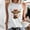 White(New), variant on PNTUTB Women's Summer Sleeveless Regular Round Neck Printed Sleeveless Basic Tees Comfortable Casual Tops