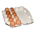 thumbnail image 2 of NIYANGLE White Paper Pulp Egg Boxes for Storage Safe Materials 10pcs, 2 of 6