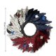 thumbnail image 3 of Patriotic Wreath Independence Day Wreaths, Summer Wreath American Flag Hanging Wreath Holiday Hanging Ornament, 4th of July Memorial Day Front Door Window Wall Decoration, 3 of 6