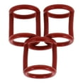 thumbnail image 1 of Greenadscape 3 Pcs Pièce de Machine à Crème Glacée Anneau en Silicone Rouge Conçu pour Saveur Pure et, 1 of 7