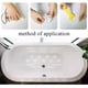 thumbnail image 4 of Wosthever Etiqueta engomada antideslizante del piso de la bañera del poliéster resistente al desgaste fácil de instalar y quitar la ducha del Juegos de accesorios de baño azul 6 piezas, 4 of 6