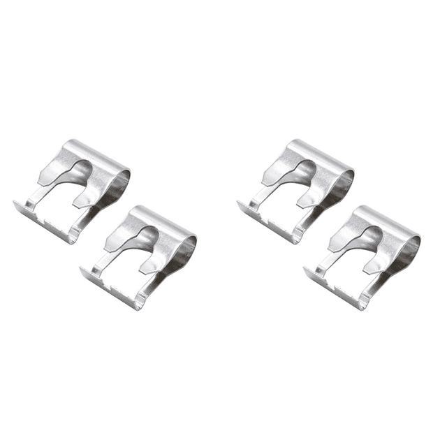 4Pcs Car Windshield Windscreen Wiper Linkage Repair Clips for Auto Spring Repair Clamp Accessories,4 x Wiper Linkage Clips,Silver