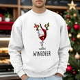 thumbnail image 1 of Chandail-Over Sans Capuche à Thème Vitrail de Noël pour Hommes, 1 of 3