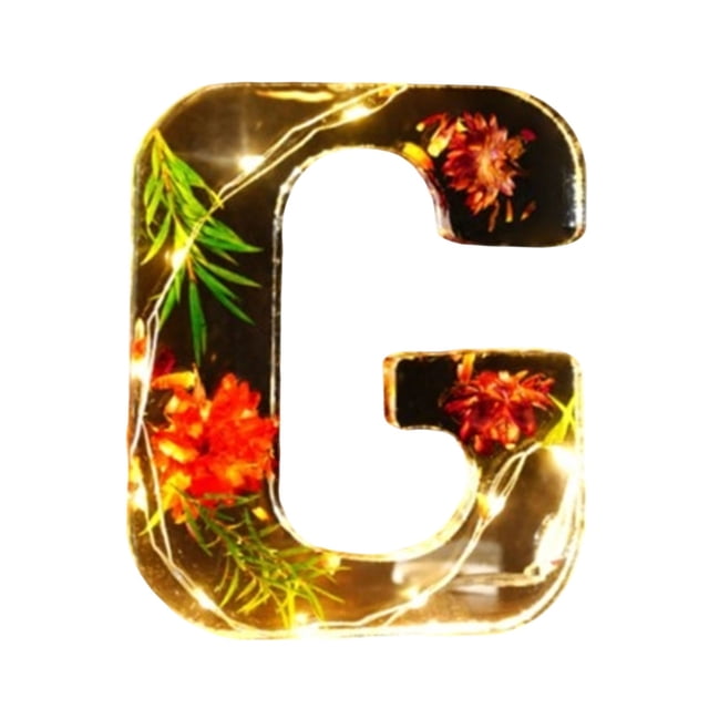 Bookk LED Letter Night Light Suitable For Desktop Ambient Lighting