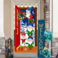 thumbnail image 4 of Bannière de Rideau de Noël Réutilisable Facile à Accrocher Couverture de Porte Festive pour Décoration Maison Photographie, 4 of 5