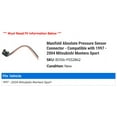 thumbnail image 2 of Manifold Absolute Pressure Sensor Connector - Compatible with 1997 - 2004 Mitsubishi Montero Sport 1998 1999 2000 2001 2002 2003, 2 of 2