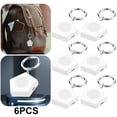 thumbnail image 1 of Llavero Con Base Carga Portátil Inalámbrica para Galaxy Watch 4 5 () Blanco, 1 of 8