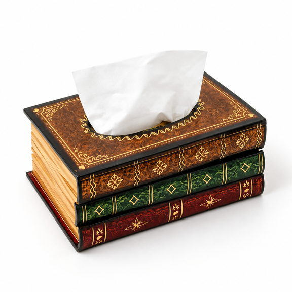 Retro Wooden Tissue Box Cover, Rectangular Antique Style Tissue & Napkin Holder, Decorative Organizer for Living Room, Office, Car and Kitchen