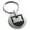 Silver, variant on Stainless Steel Castle Protection Coat of Arms Shield Engraved Small Medallion Circle Charm Keychain Keyring