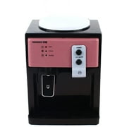 Top Loading Desktop Water Dispenser for 5 Gallon Bottle, Countertop Electric Hot and Cold Dispenser, 3 Temperature Settings Water Machine for Home Office Kitchen (Rose Gold)