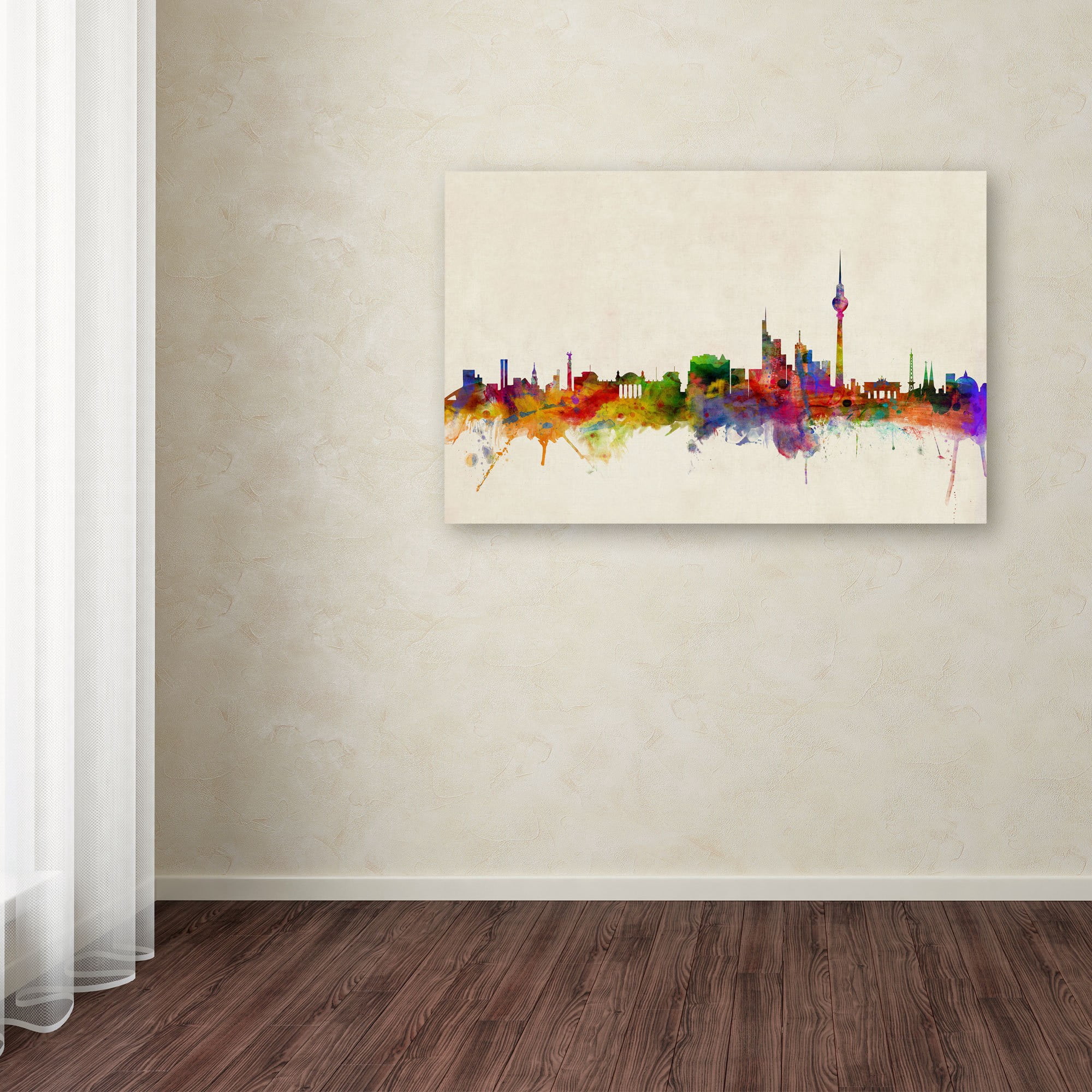 Trademark Fine Art "Berlin, Germany" Canvas Art by Michael Tompsett
