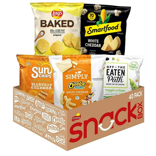 Frito-Lay Ultimate Smart Snacks Care Variety Pack, 40 Count