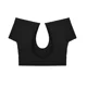thumbnail image 1 of Almohadillas para el sudor con forma de camiseta lavable para mujer, protectores absorbentes del sudor para las axilas, protectores antisudor, desodor, 1 of 5