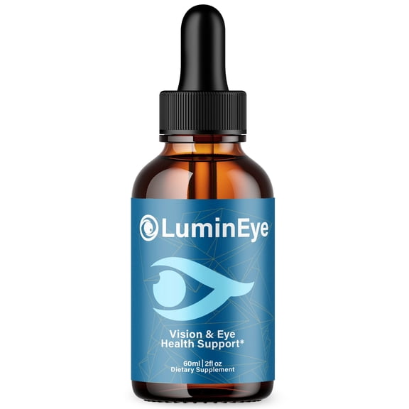 LuminEye Vision Support Drops Advanced Formula Eye Health Supplement Lumin Eye 30 Servings
