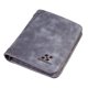 thumbnail image 1 of Cartera para hombre corta de piel mate tipo dólar, estilo retro, con descuento, vertical, para múltiples tarjetas, 1 of 5