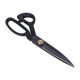 thumbnail image 5 of Costura Tijeras 10in negro alto manganeso acero hierro ergonómico mango curvo profesional Telas tijeras, 5 of 8