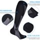 thumbnail image 2 of 7 pares de calcetines de compresión para hombres y mujeres (S/M): perfectos para trotar, hacer deportes, correr, volar, caminar, viajar, andar en bicicleta JM, 2 of 5