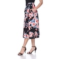 thumbnail image 2 of Women's Floral Printed Midi Skirt, 2 of 4