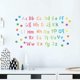 thumbnail image 4 of Pegatinas De Pared Del Alfabeto Calcomanías De Pared Educativas Abc Para La Habitación De Los Niños, Letras Del Alfabeto De Acuarela Decoración De La Pared Carteles Vinilos Murales De Pared Color, 4 of 5