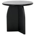 thumbnail image 5 of Safavieh Barazi Modern Wood Round End Table, Black, 5 of 9