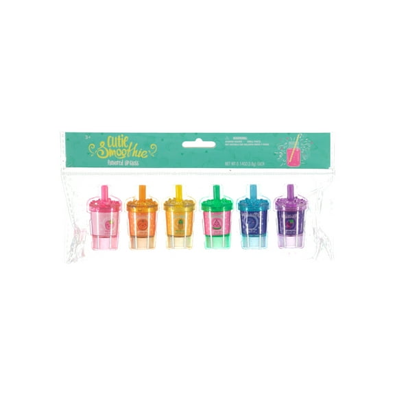 Smoothie Flavored Lig Gloss, 6 pack, Simply Sweet