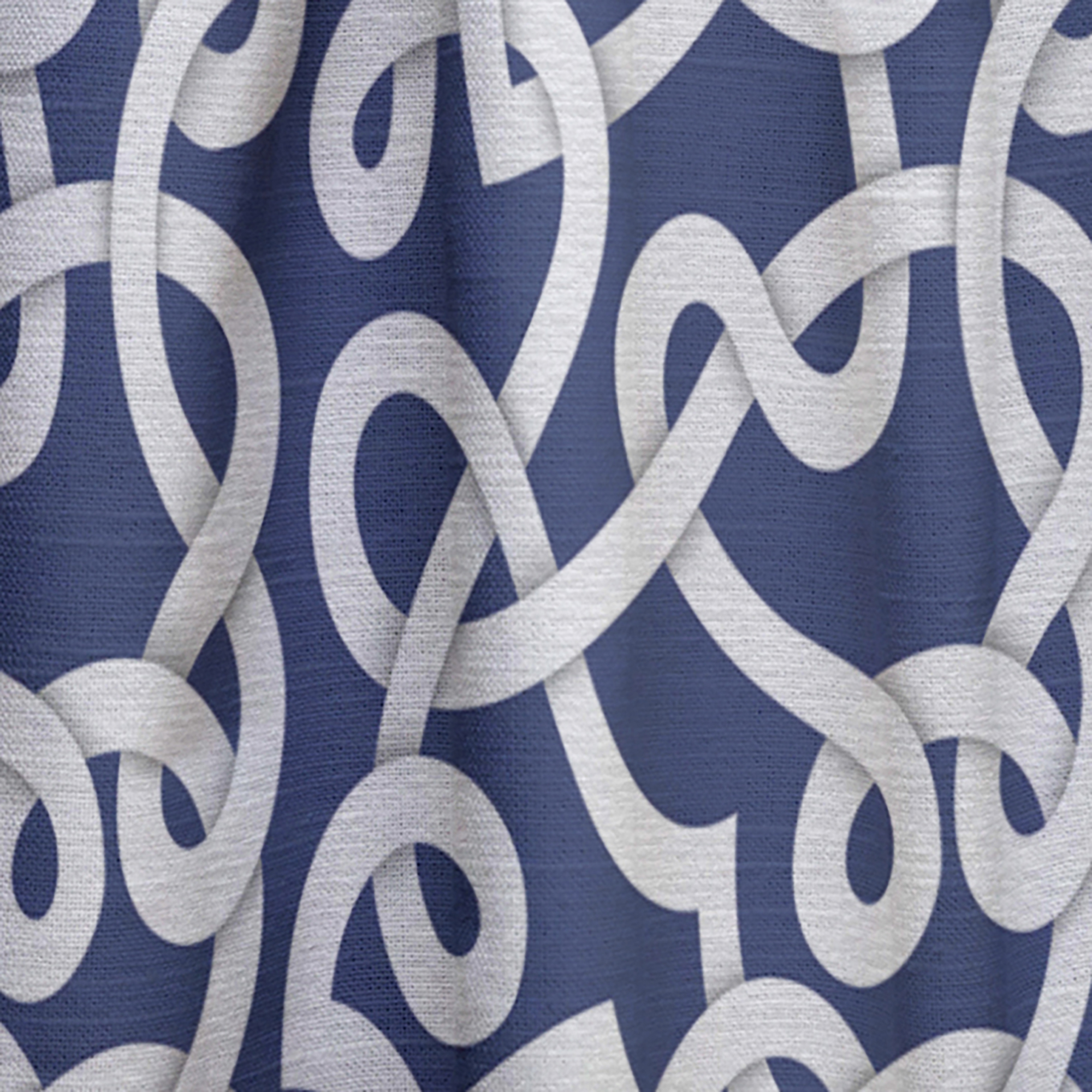 Designart 'Scandinavian Pattern XVIII' Modern & Contemporary Curtain Panel