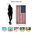 thumbnail image 2 of Patriotic Beach Towel 250th Anniversary 4th of July Independence Day Fireworks Stars Soft Towels for Travel Swimming Bath E, 2 of 7