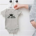 thumbnail image 5 of the Prince Has Arrived Handsome Son Bodysuit Jumper Boys Infant Baby Brisco Brands NB, 5 of 6