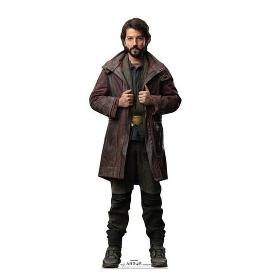 70 x 25 in. Cassian Andor Cardboard Cutout - Lucas & Disney Plus Andor Series