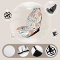 thumbnail image 3 of Watercolor Oranges Leafy Pattern Design Car Seat Covers Front Seats Universal Fit for Cars SUV Truck Auto Interior Accessories, 3 of 3