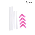 thumbnail image 5 of KAKOWELY embroidery frame 8pcs Portable Embroidery Frame Cross Stitch Frame Durable PVC Hand Held Embroidery Rack (25x35cm Random Color)13.78"X9.84"X0.79", 5 of 5