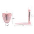 thumbnail image 3 of maskred Support de Téléphone Paresseux Support d'Appui-tête Taille Compacte Réglable Rotatif Accessoires de Bureau Polyvalents Support de Tablette Rose, 3 of 6