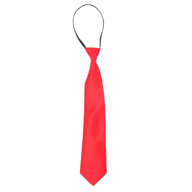 Corbata de camisa estrecha con nudo libre para mujer, corbata de cuello, corbata de uniforme, decoración de graduación