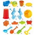 thumbnail image 5 of Mesa de arena y agua para niños, juguetes de mesa de arena 3 en 1, juego de mesa de actividades, mesa de arena y agua con sillas, pala de arena, juguete de playa para niños y niñas, 5 of 5