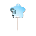 thumbnail image 1 of Windll White Clouds Blue Sky Toothpick Flags Star Lable Cupcake Picks, 1 of 3
